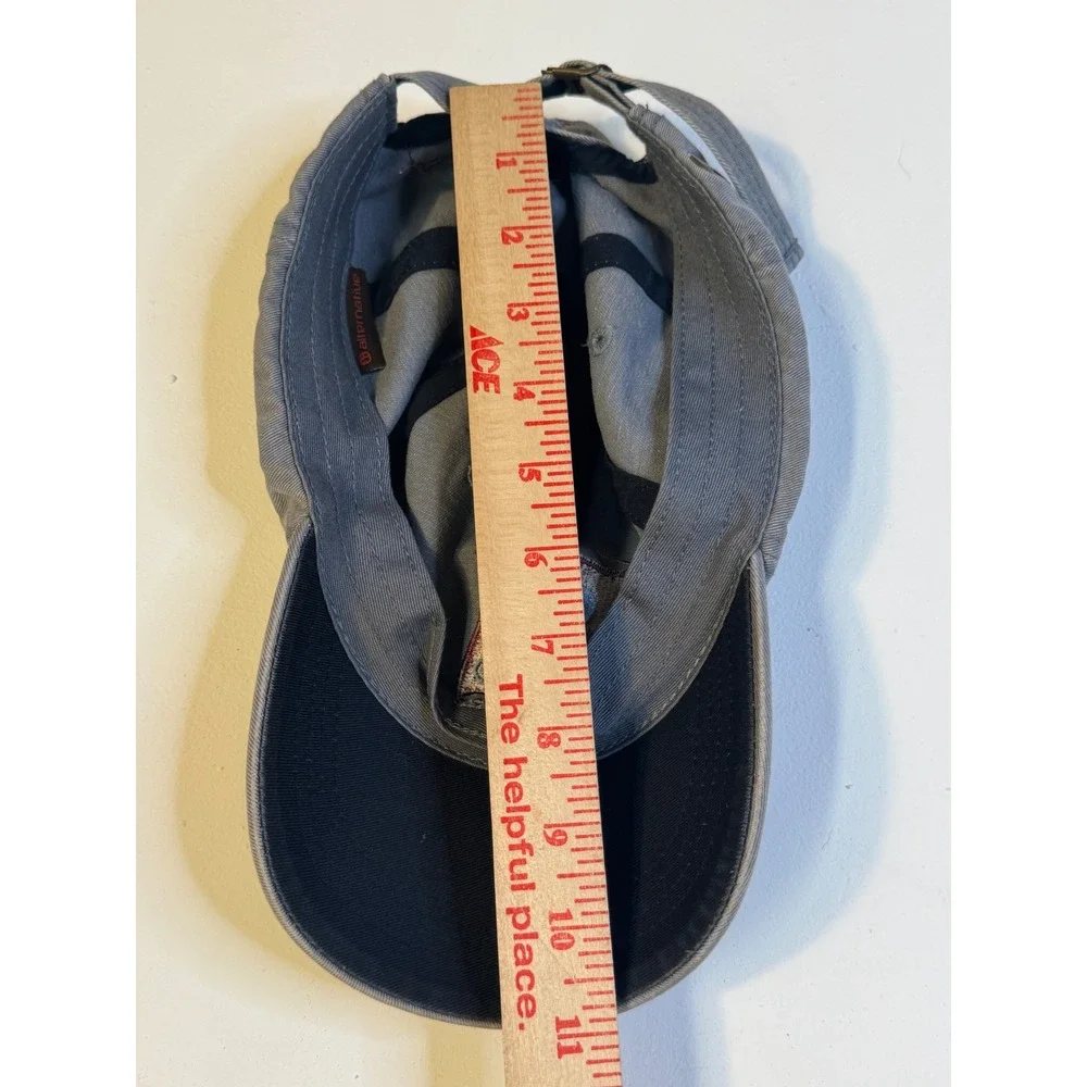 Bonnie Raitt Alternative Apparel Grey Washed Cotton Baseball Hat Concert Merch
